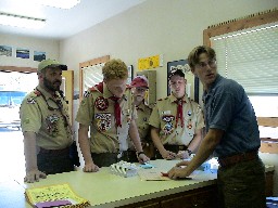 Check In at the Welcome Center